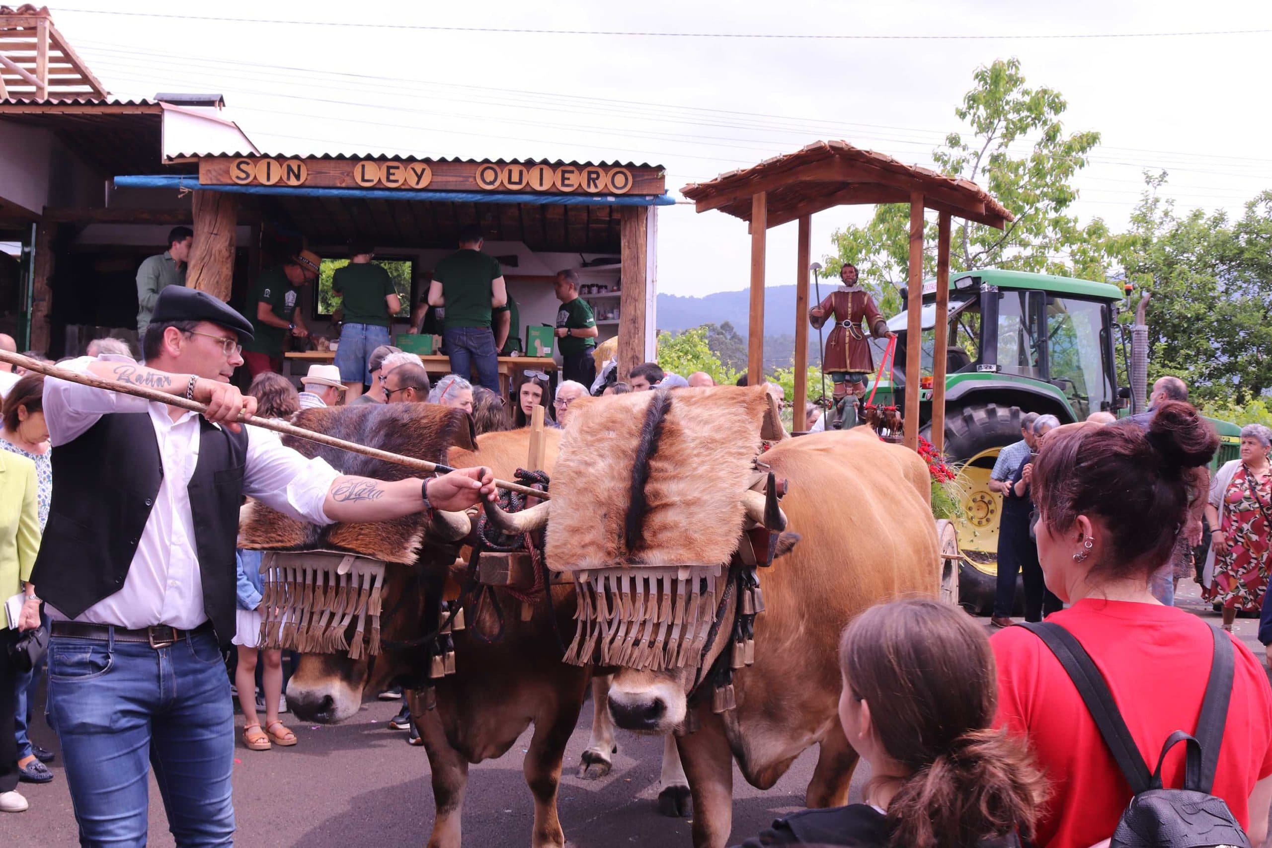 A Festa das Carrozas de San Cidre, en Boqueixón, xa é de Interese Turístico de Galicia