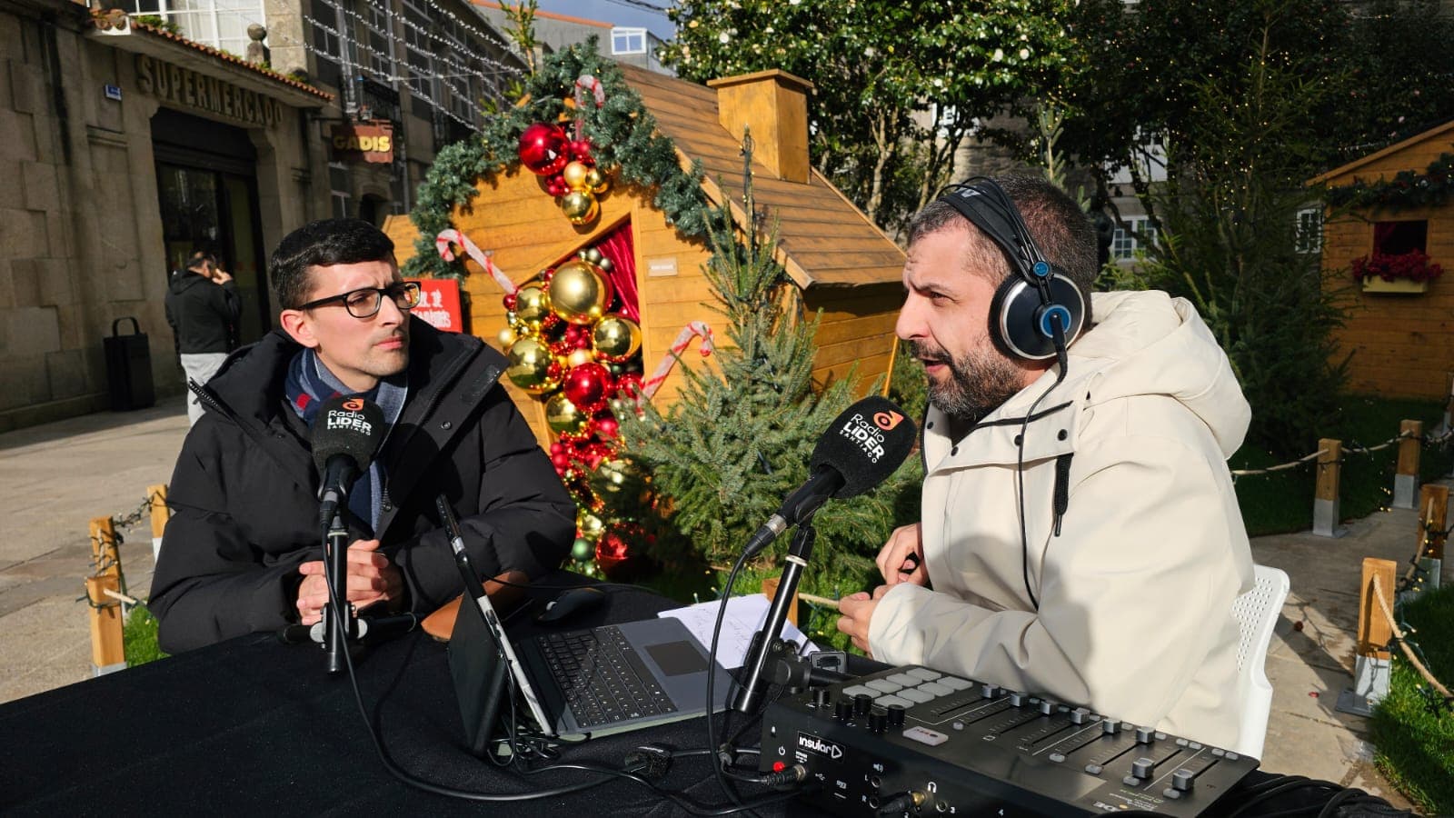 Padrón acolle un programa especial de Radio Líder Santiago