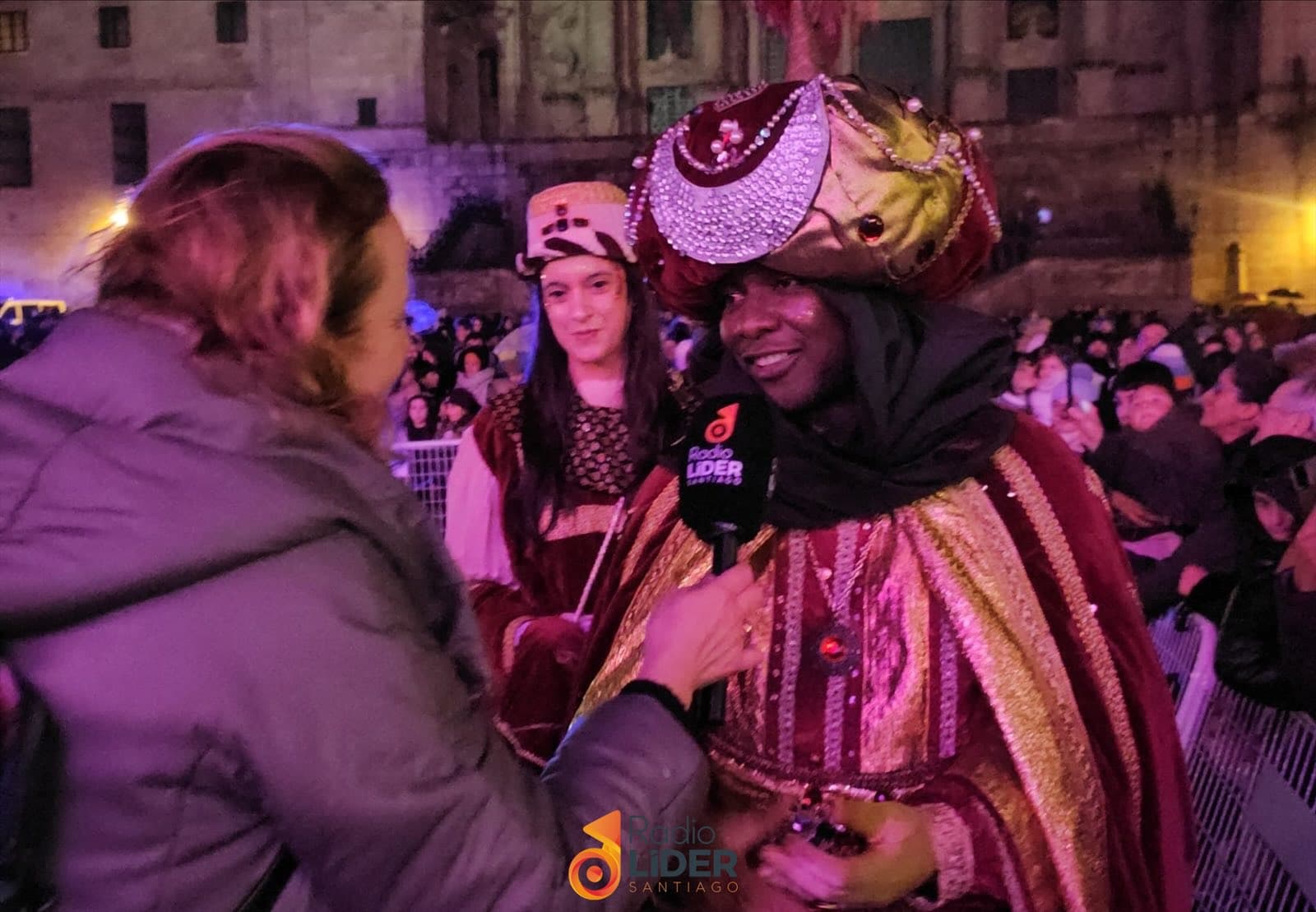 Radio Líder Santiago acompaña aos Reis Magos no día máis ilusionante do ano