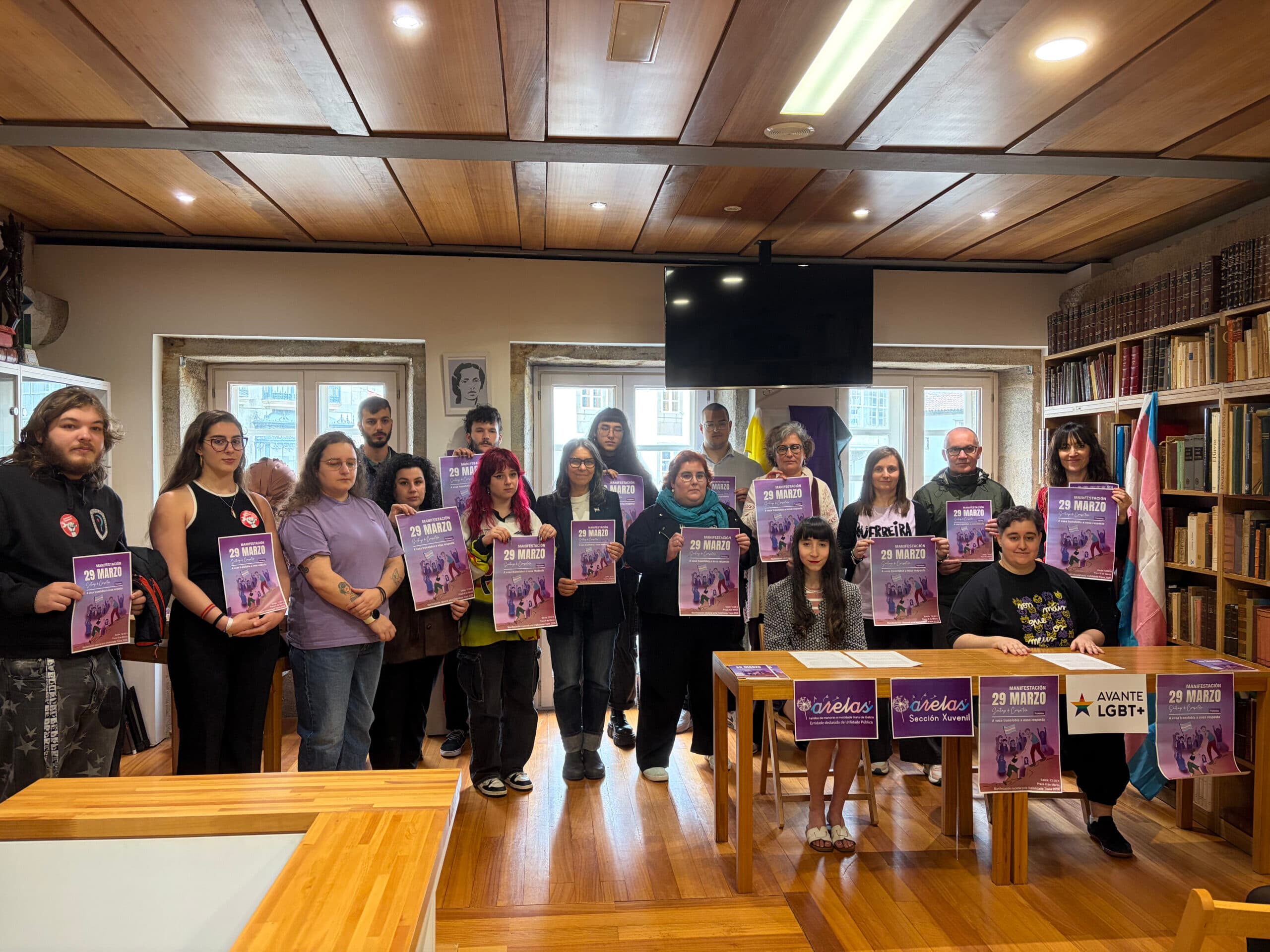 Santiago acolle este domingo unha mobilización nacional pola visibilidade trans