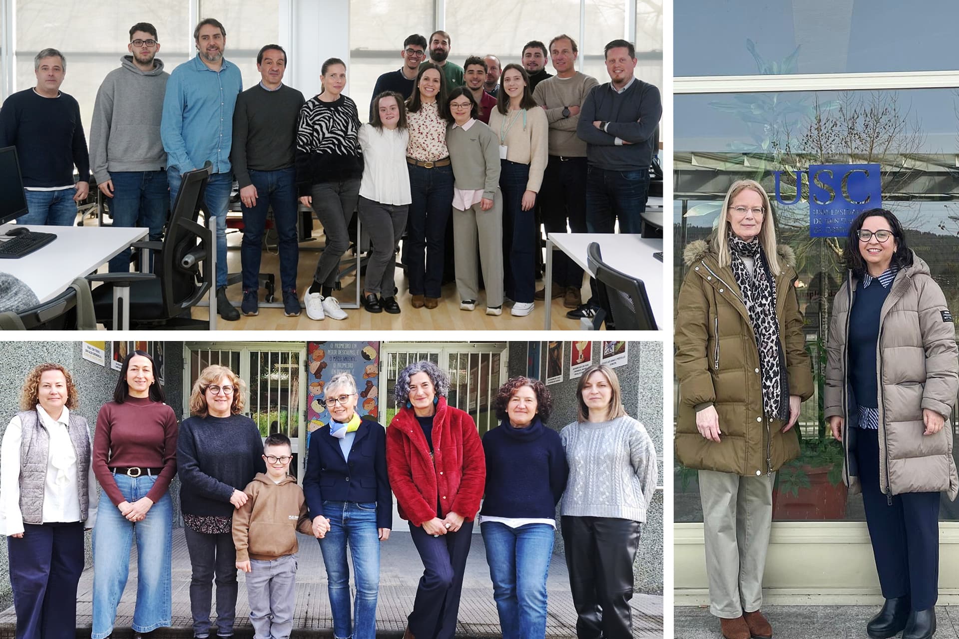 Down Compostela premia á USC, ao CEIP Os Tilos e á empresa Balidea polo seu compromiso coa inclusión