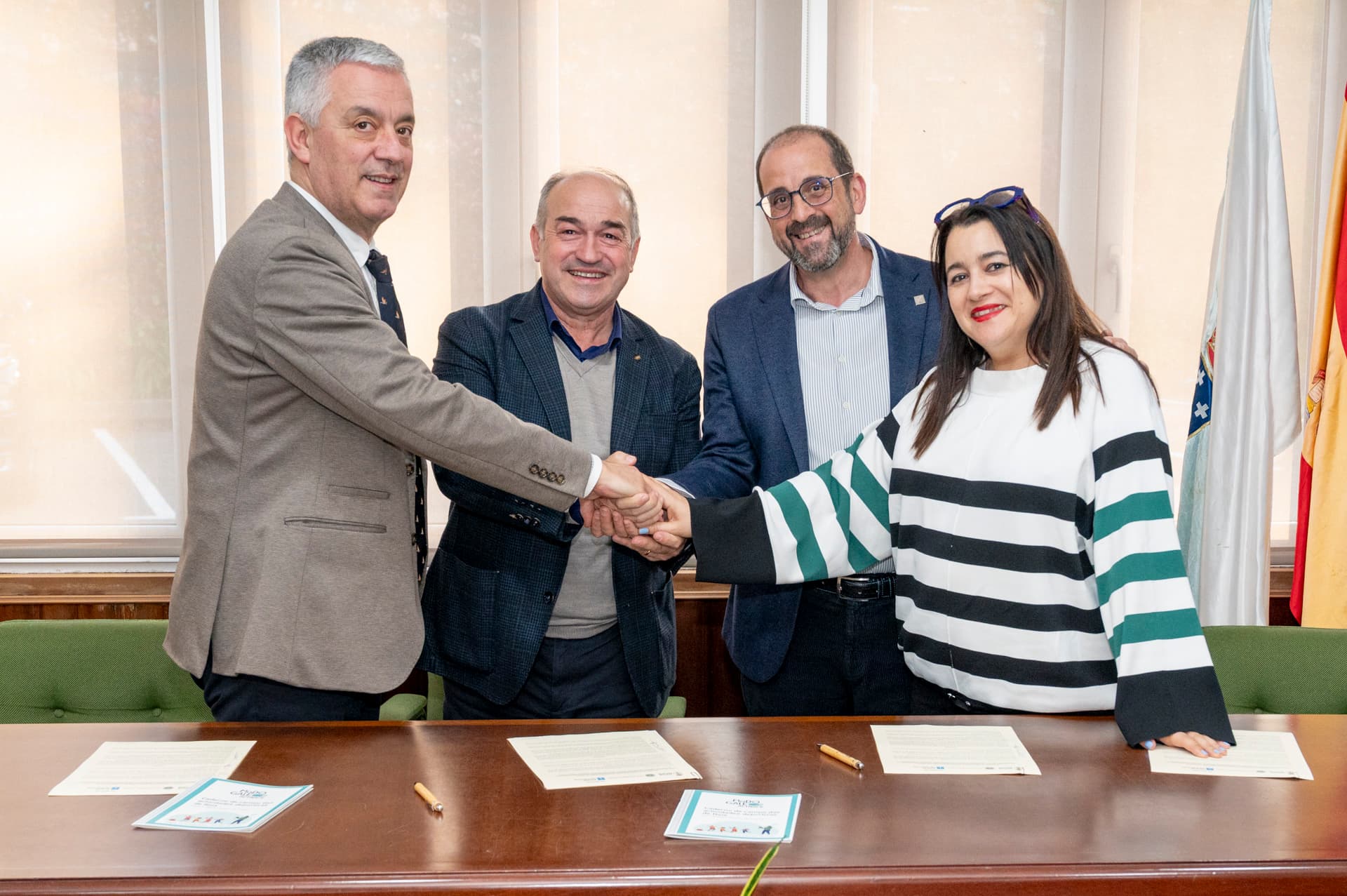 Rois asina un convenio coa RAG e SX da Lingua para elaborar o Mapa sociolingüístico escolar municipal