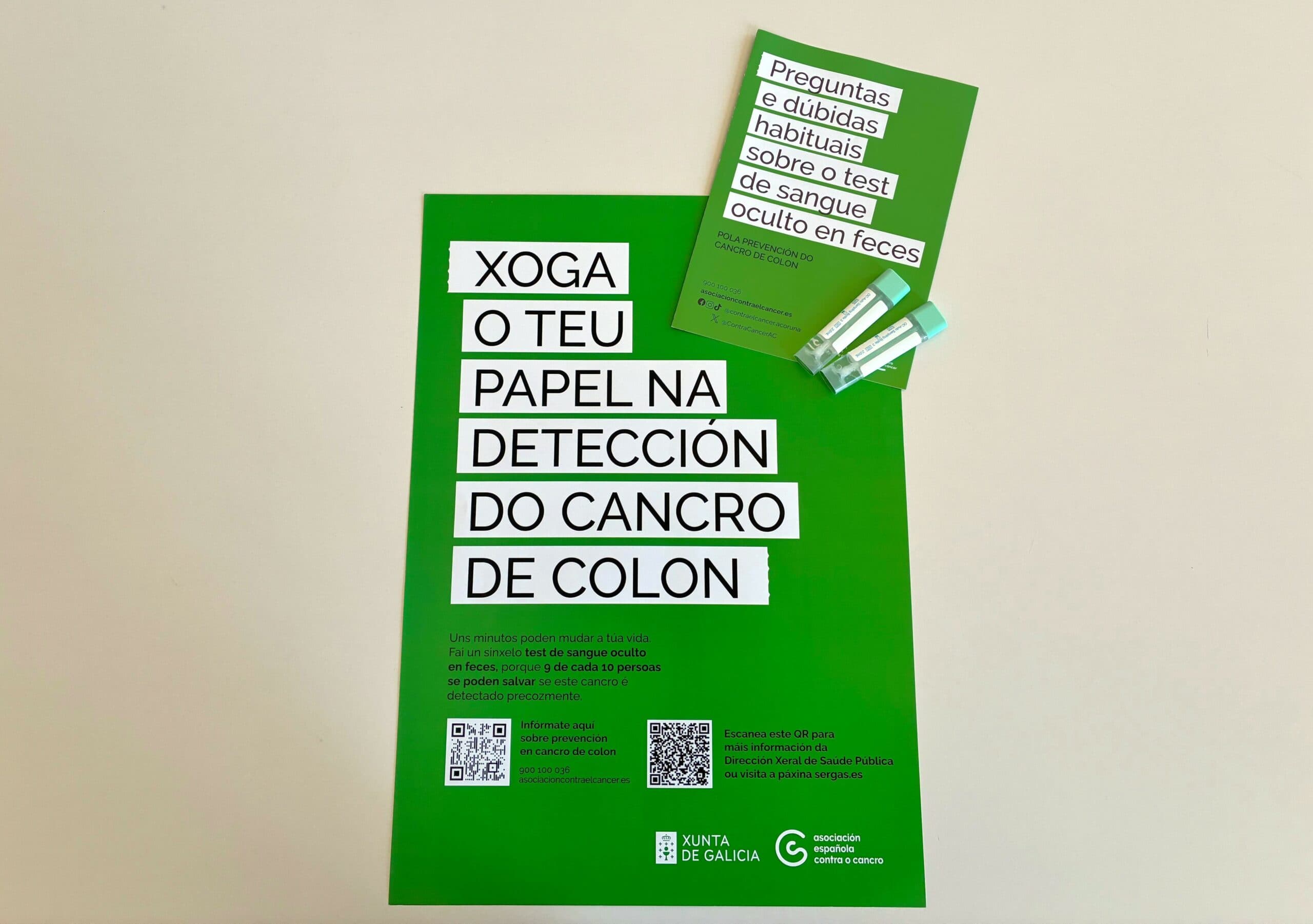 Solo el 47,8% de la población gallega en edad de riesgo participa en el cribado del cáncer de colon