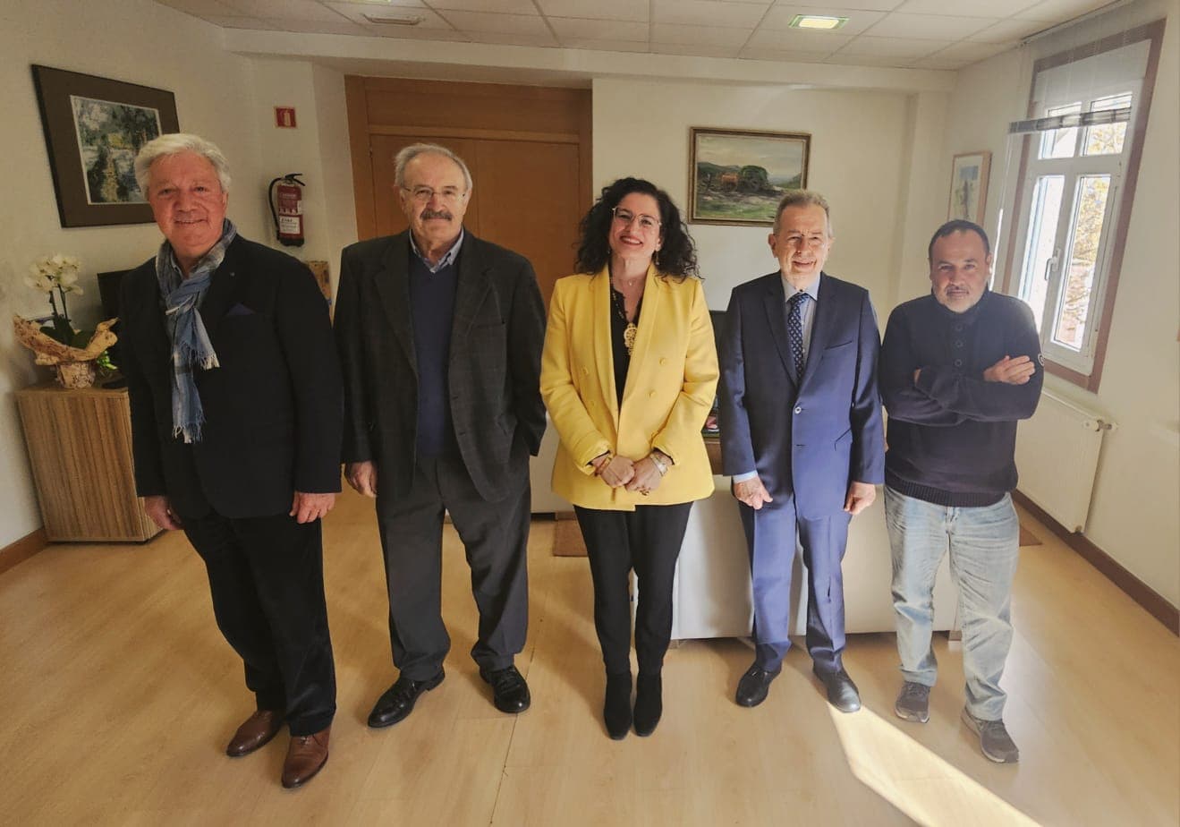 Hugo Vázquez, Ramón Villares e Ignacio Balboa, fillos adoptivos do municipio de Teo