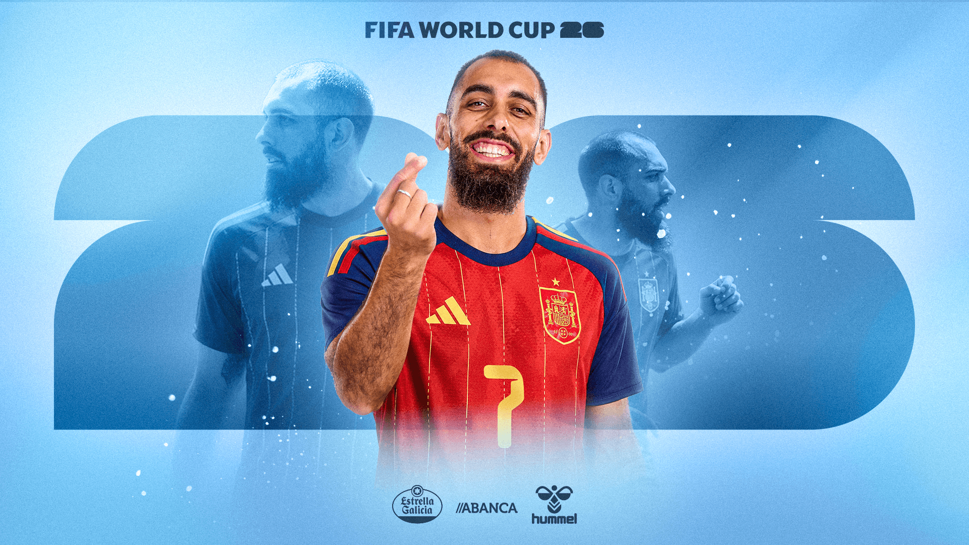 El compostelano Borja Iglesias jugará el Mundial con la Selección Española