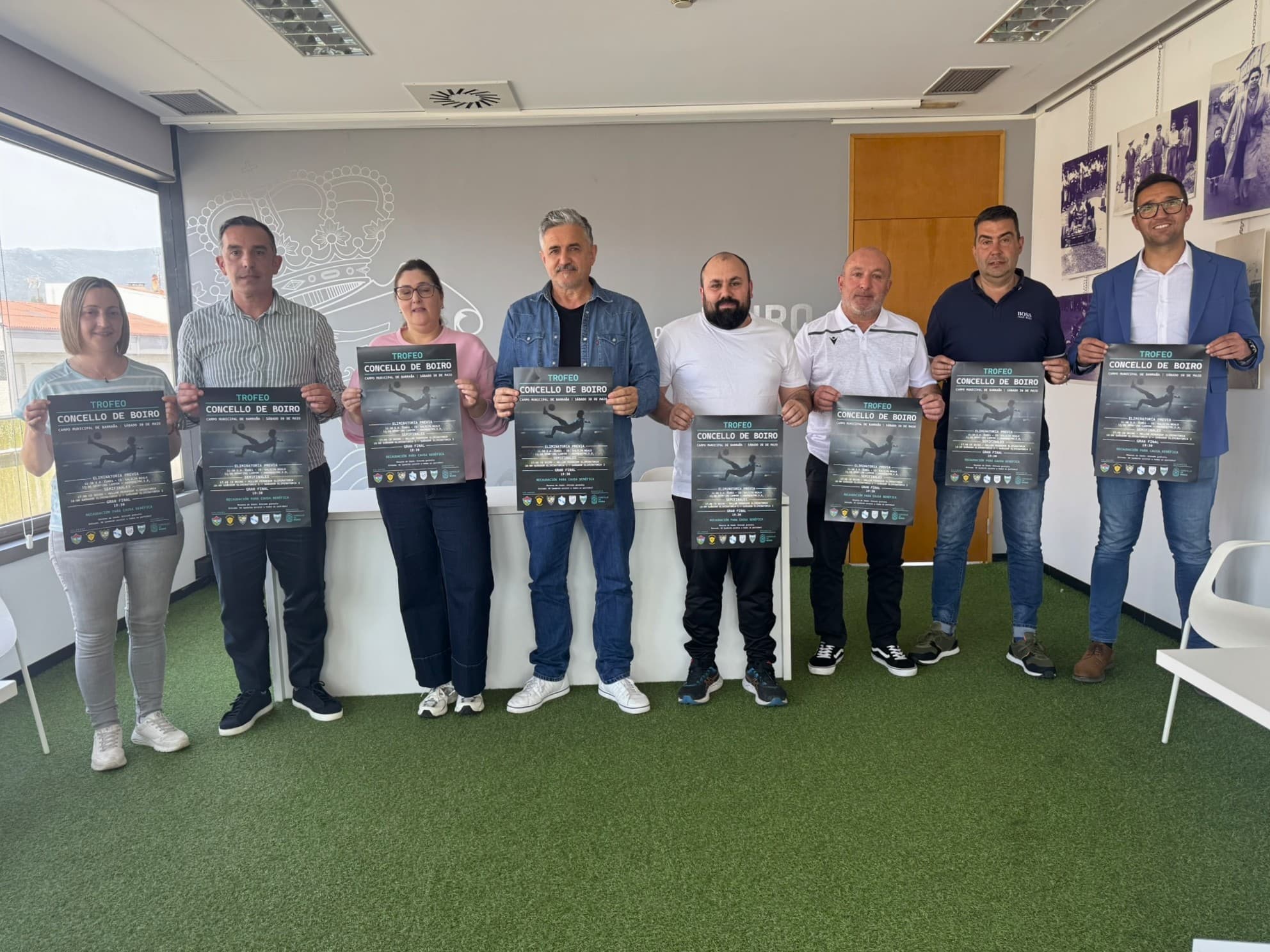 Boiro recupera o trofeo no que participan os clubs de fútbol do municipio