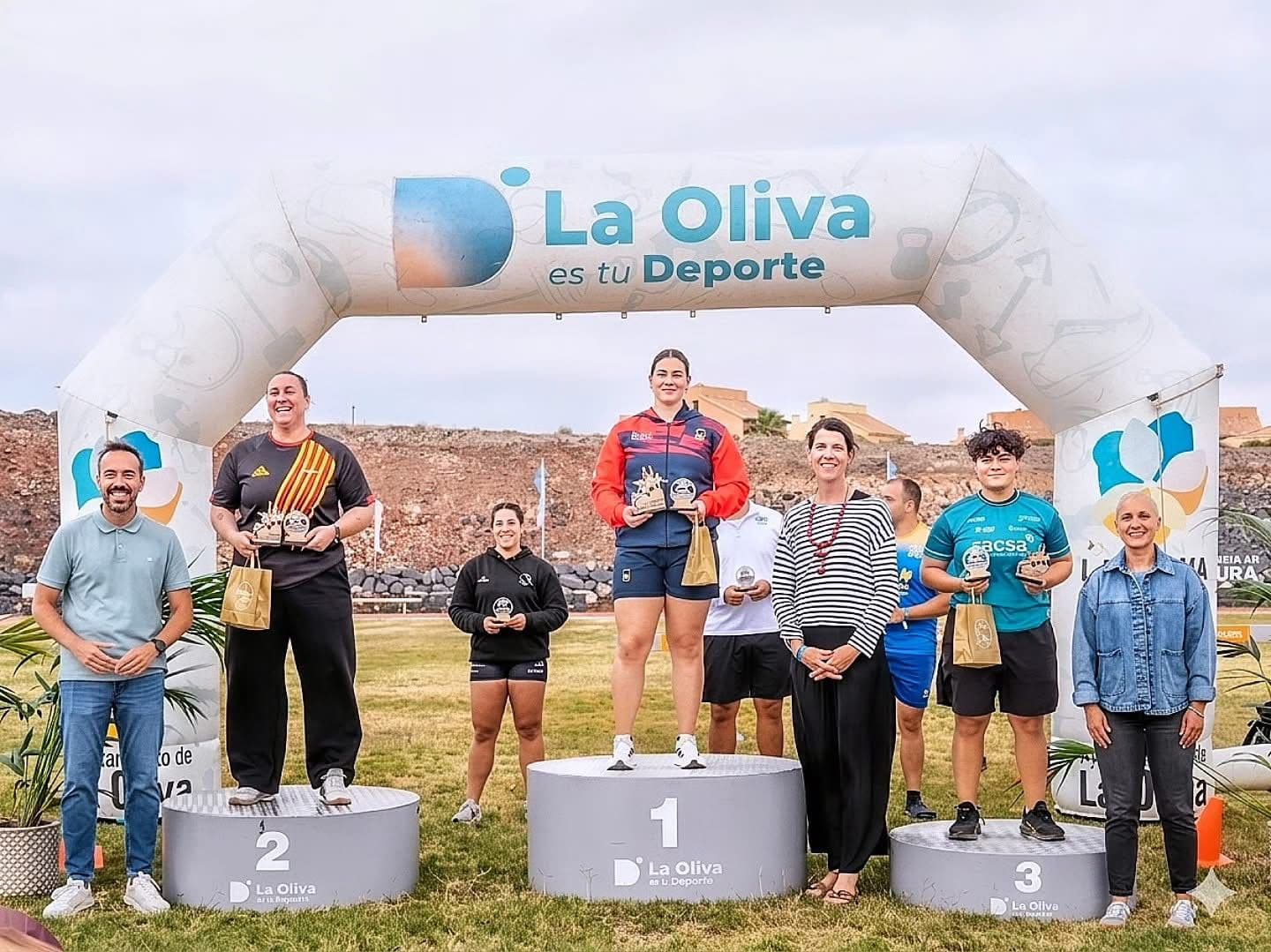 A bañense Aitana Capeáns conquista o ouro en Fuerteventura cun lanzamento de 15,41 metros