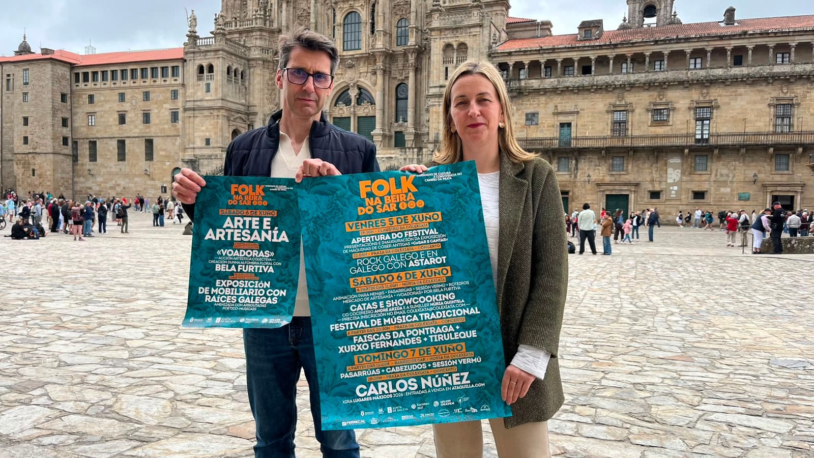 Todo listo para unha nova edición do Folk na Beira do Sar